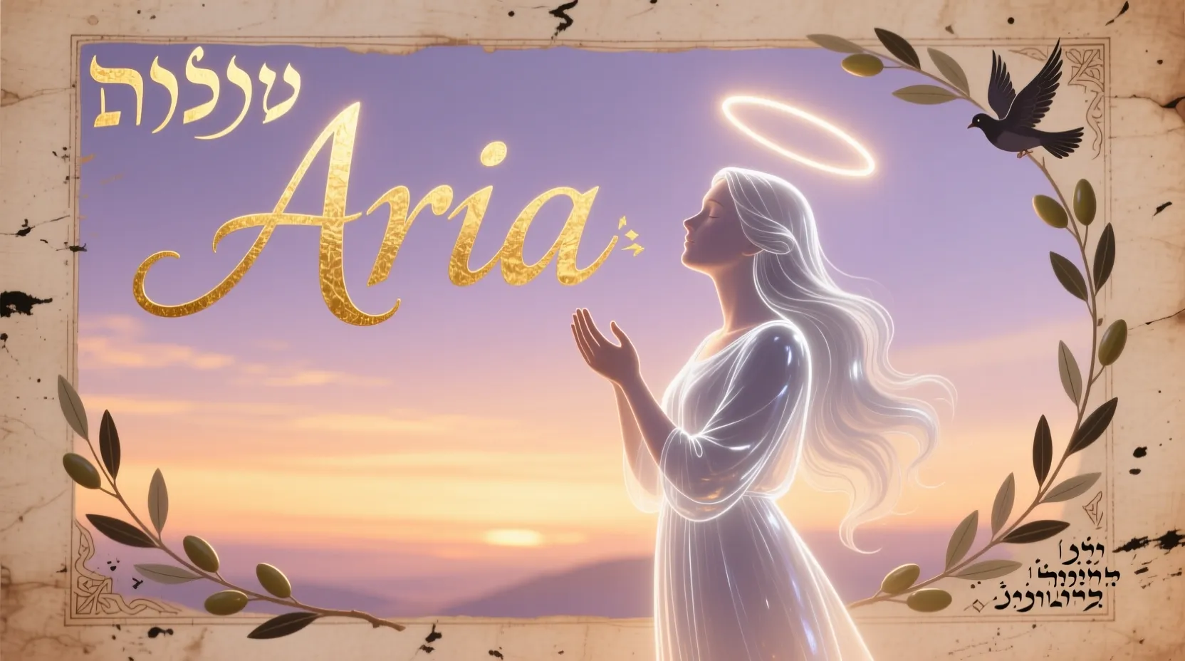 Aria Name Meaning Bible : A Gentle Call to God’s Presence