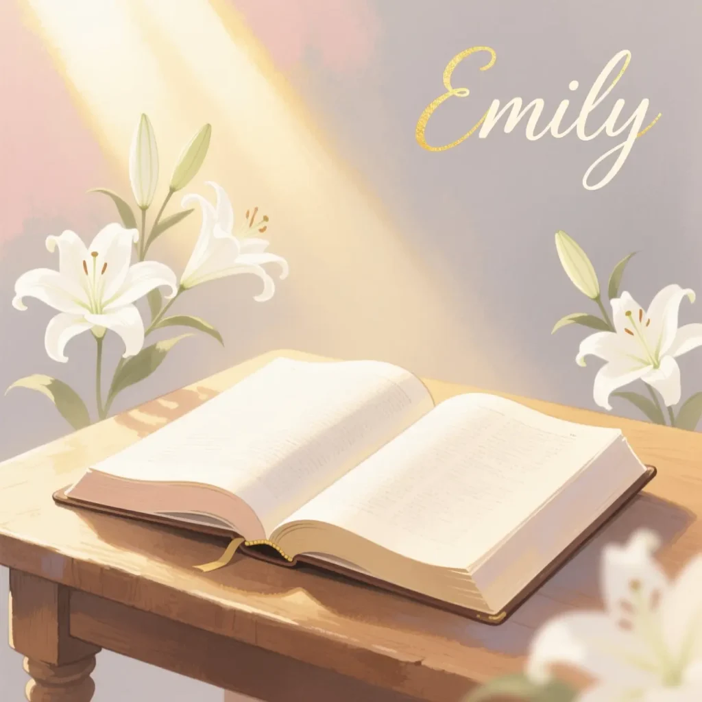 Biblical Meaning of Emily