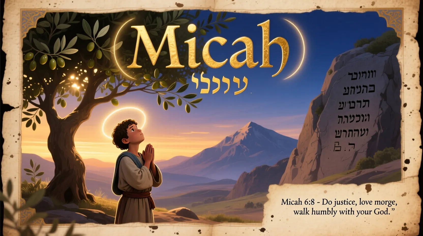 Micah Name Meaning Bible:Powerful Message of Humility & Faith
