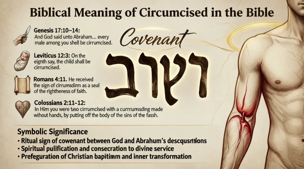 Biblical Meaning of Circumcised in the Bible