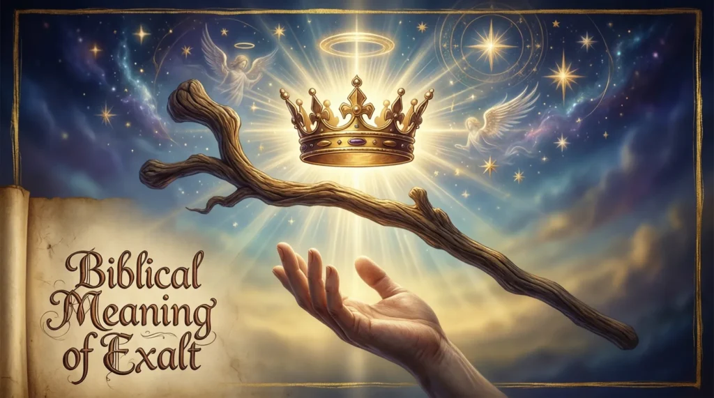 Biblical Meaning of Exalt