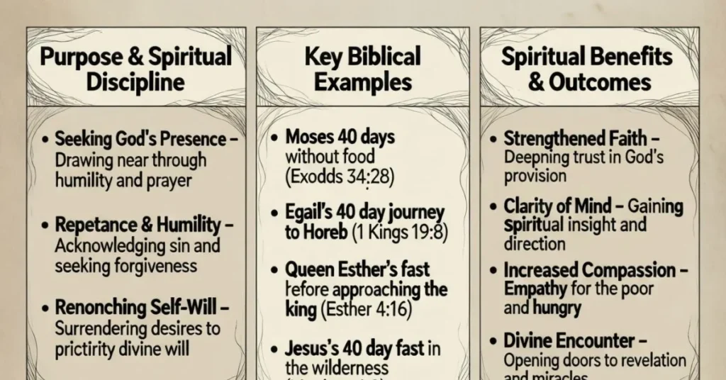 Biblical Meaning of Fasting in the Bible