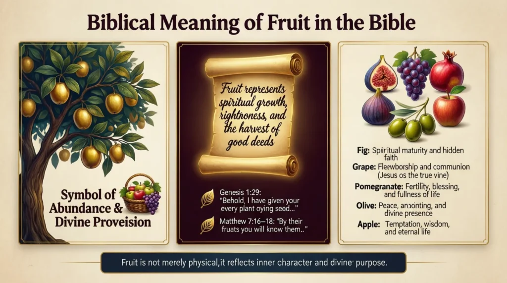 Biblical Meaning of Fruit in the Bible