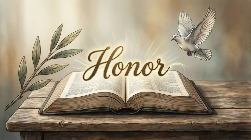 Biblical Meaning of Honor