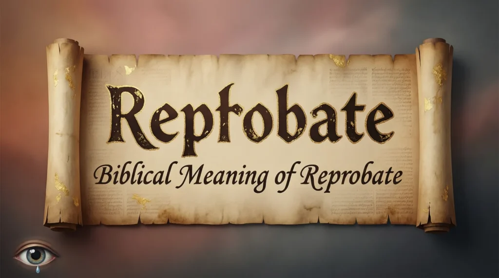 Biblical Meaning of Reprobate