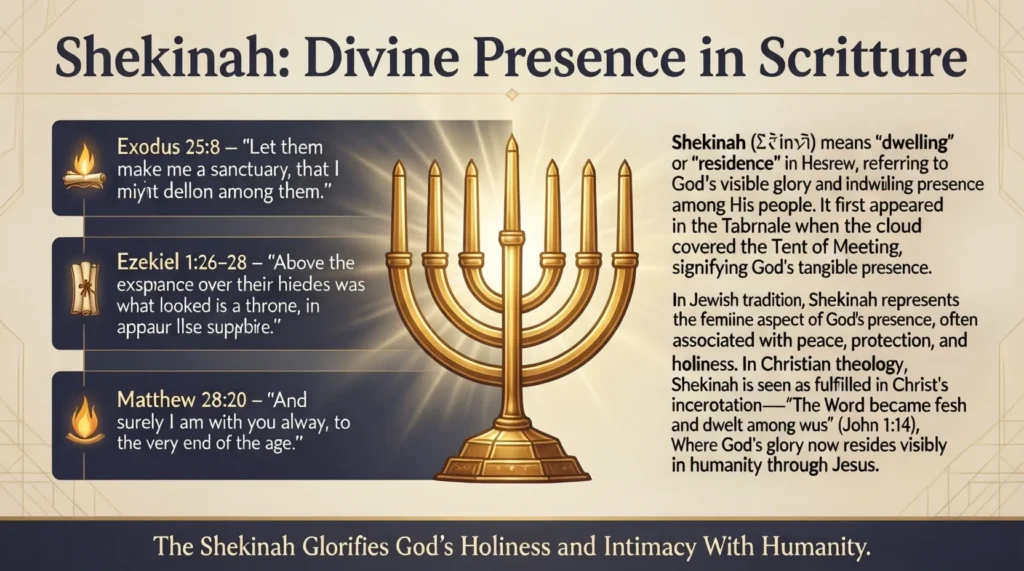 Biblical Meaning of Shekinah in the Bible
