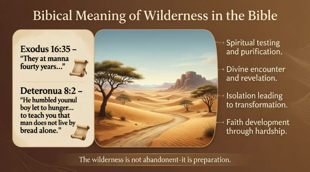 Biblical Meaning of Wilderness in the Bible