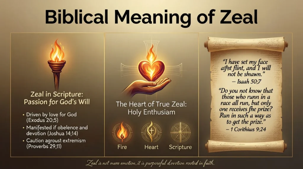 Biblical Meaning of Zeal