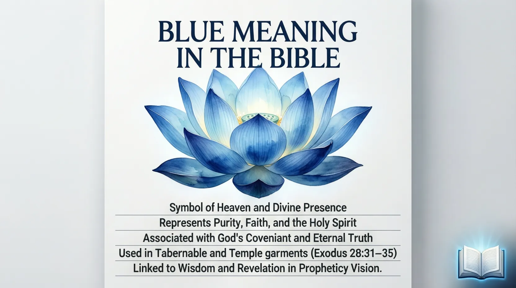 Blue Meaning in the Bible