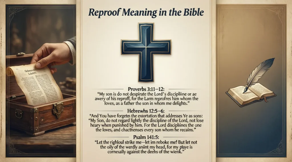 Reproof Meaning in the Bible