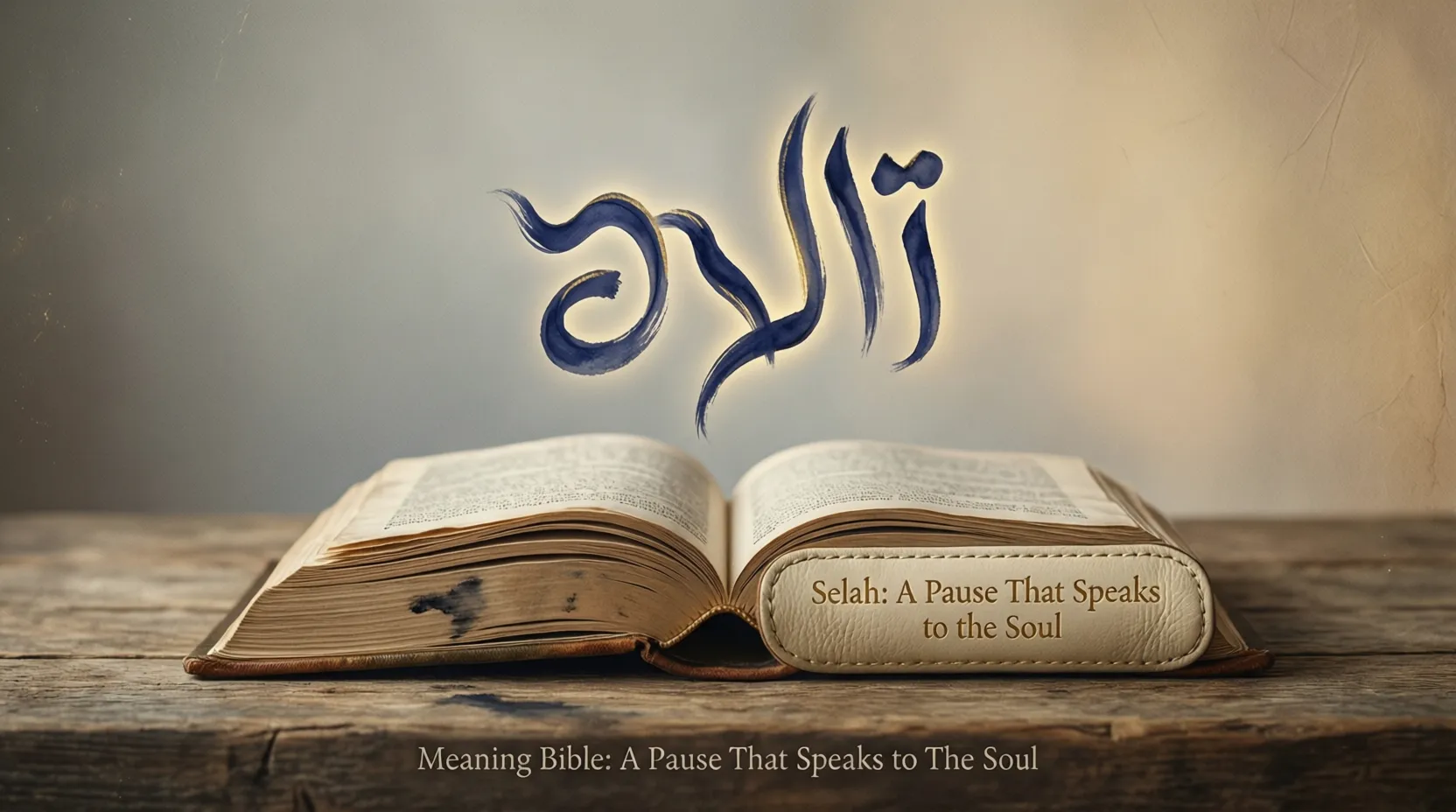 Selah Meaning Bible: A Pause That Speaks to the Soul (2026)