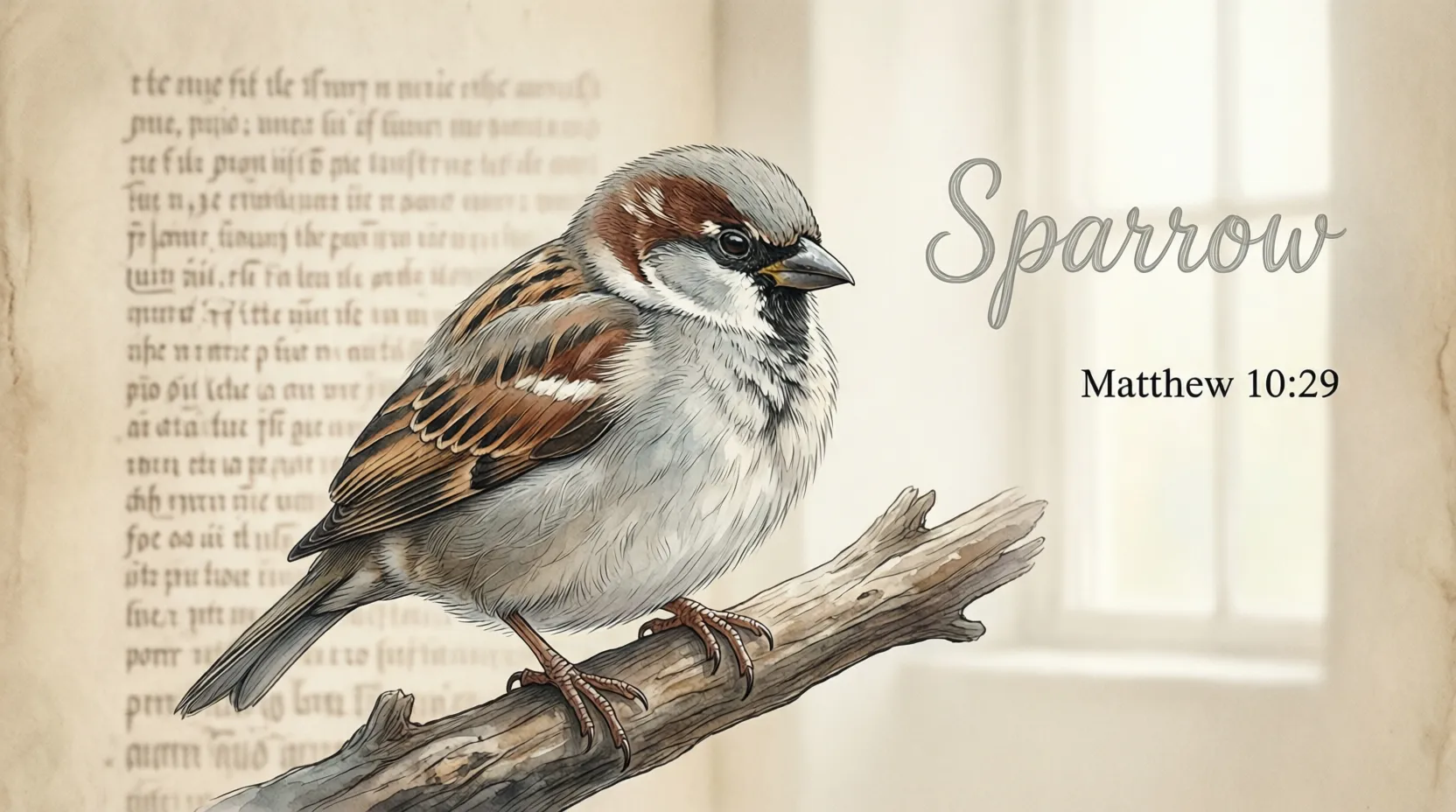 Sparrow Meaning in the Bible: Faith, Worth & Hope
