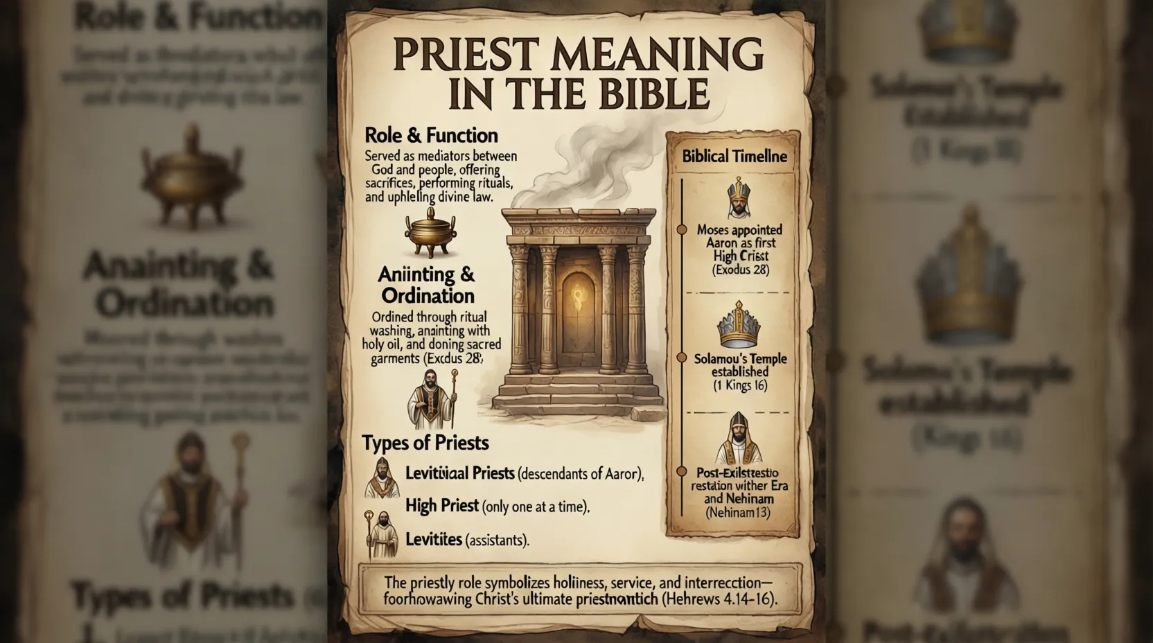 Priest Meaning in the Bible