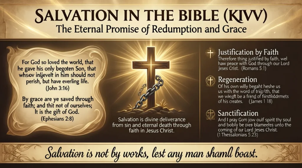 Biblical Meaning of Salvation in the Bible (KJV)