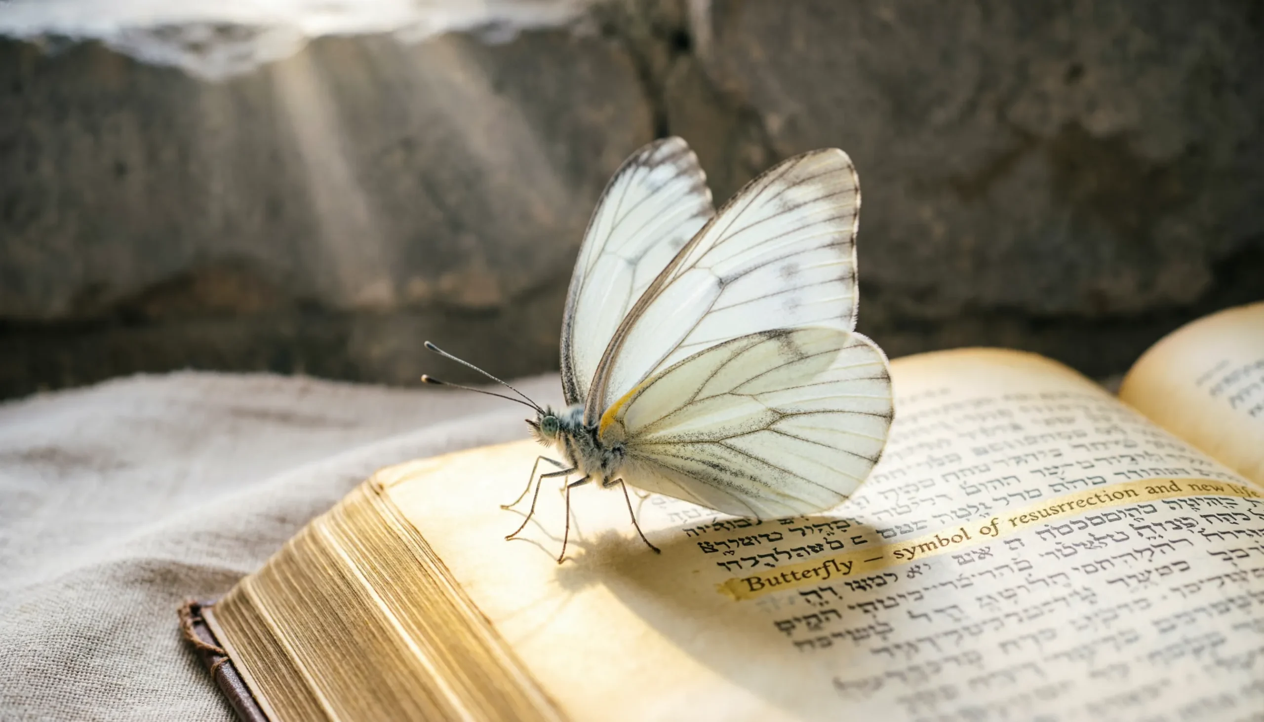 White Butterfly Meaning Bible
