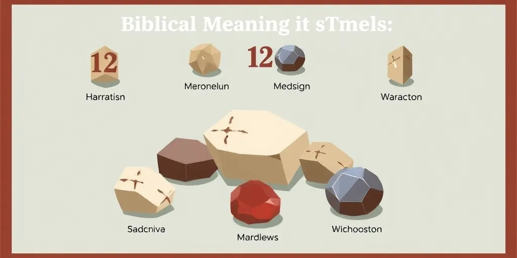 Biblical Meaning of 12 Stones in the Bible