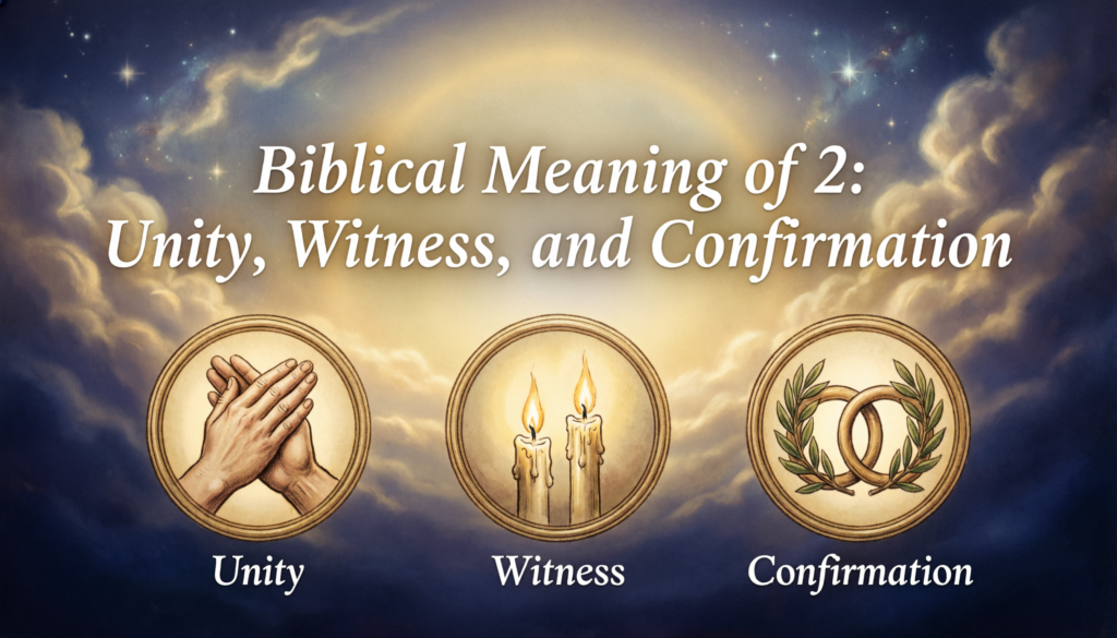 Biblical Meaning of 2: Unity, Witness, and Confirmation