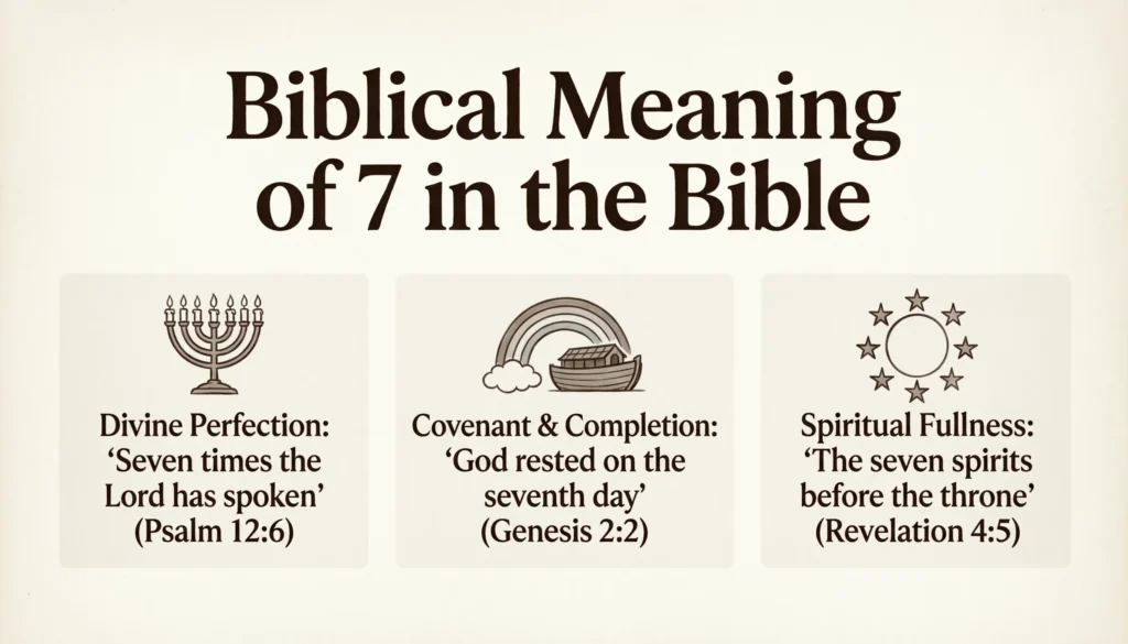 Biblical Meaning of 7 in the Bible