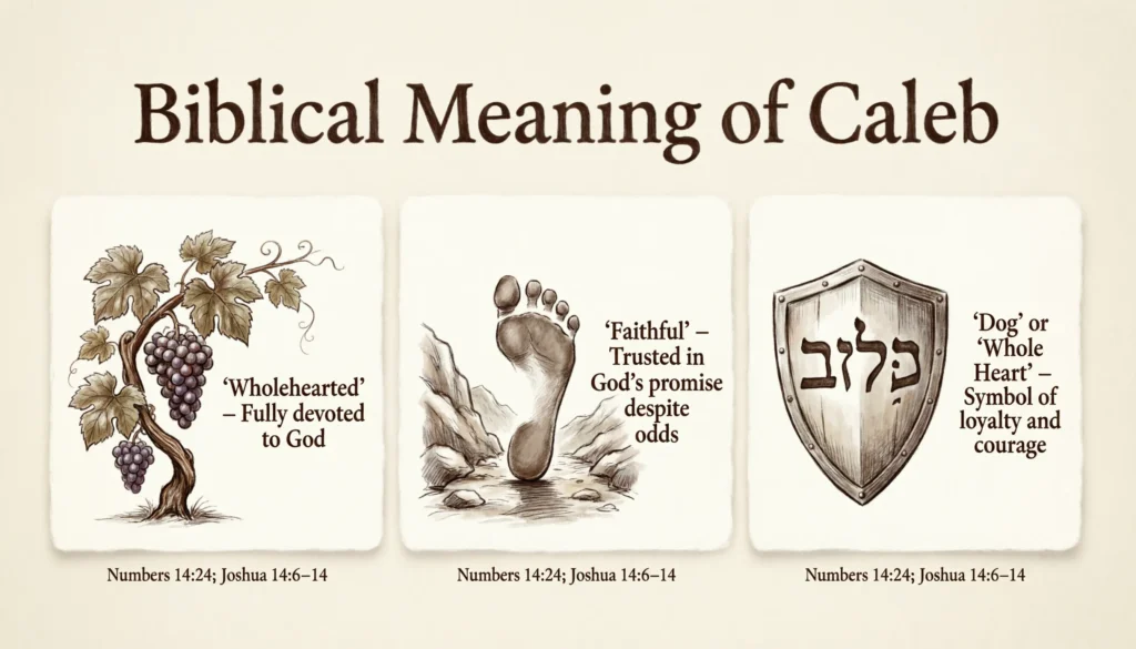 Biblical Meaning of Caleb