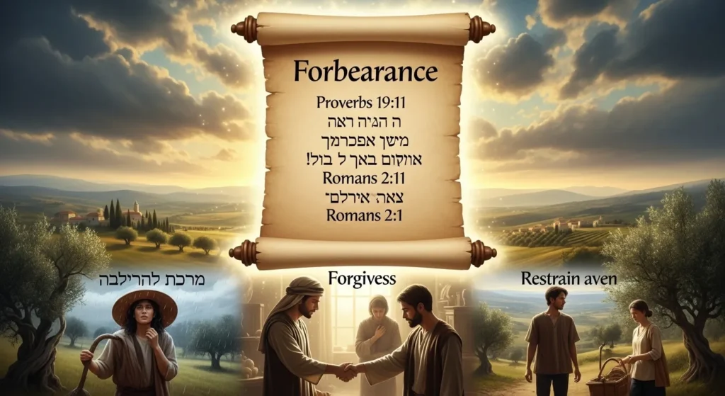 Biblical Meaning of Forbearance
