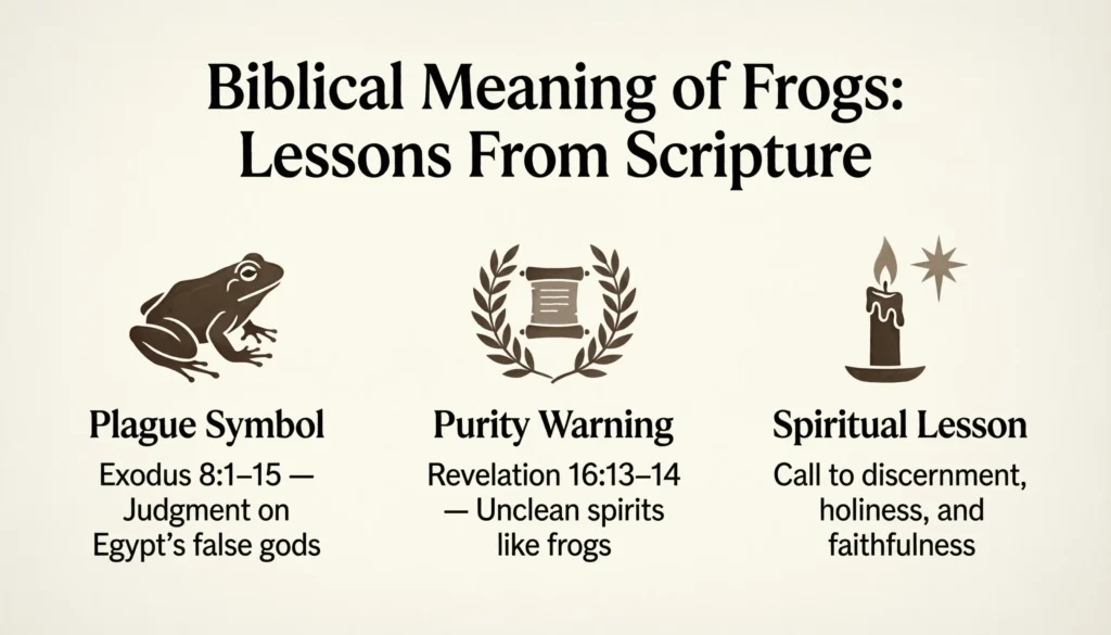 Biblical Meaning of Frogs: Lessons From Scripture