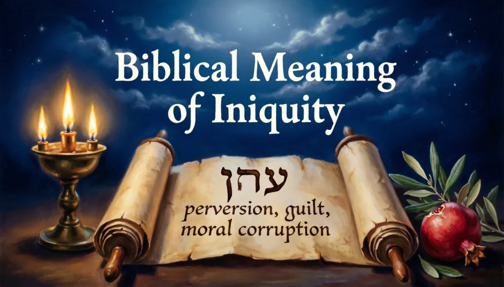 Biblical Meaning of Iniquity