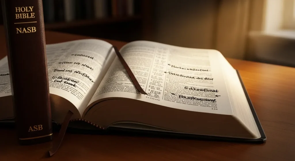 Biblical Meaning of NASB Bible