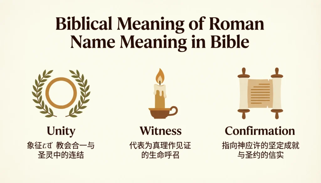 Biblical Meaning of Roman Name Meaning in Bible