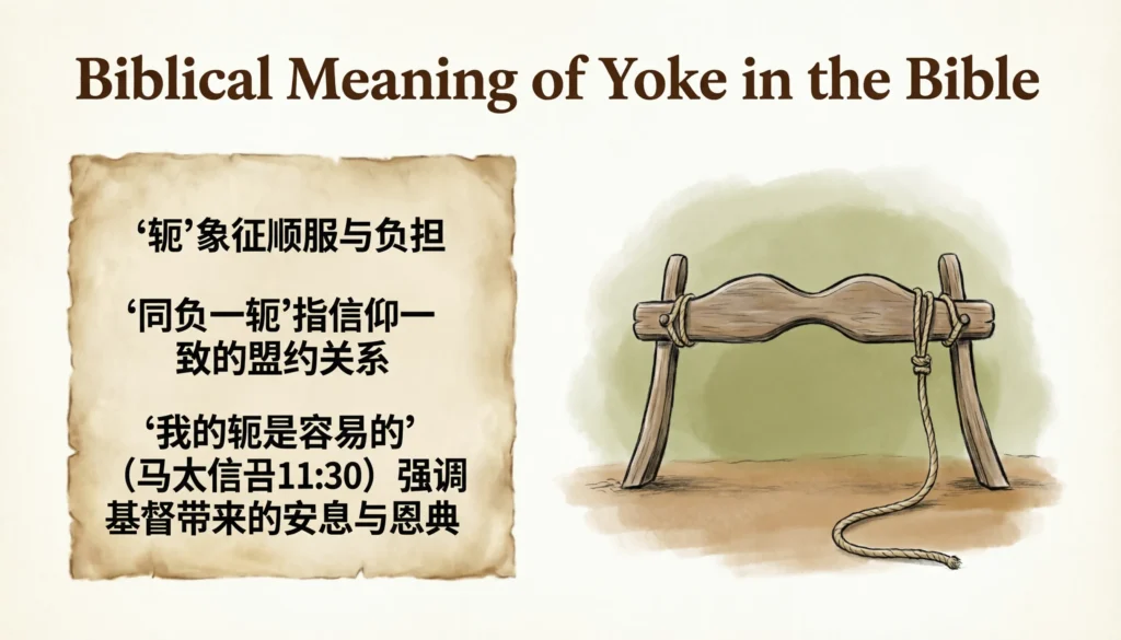 Biblical Meaning of Yoke in the Bible