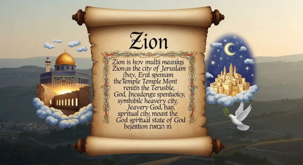 Biblical Meaning of Zion
