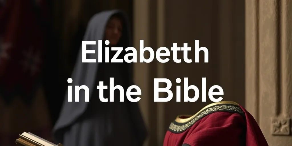 Elizabeth in the Bible Meaning