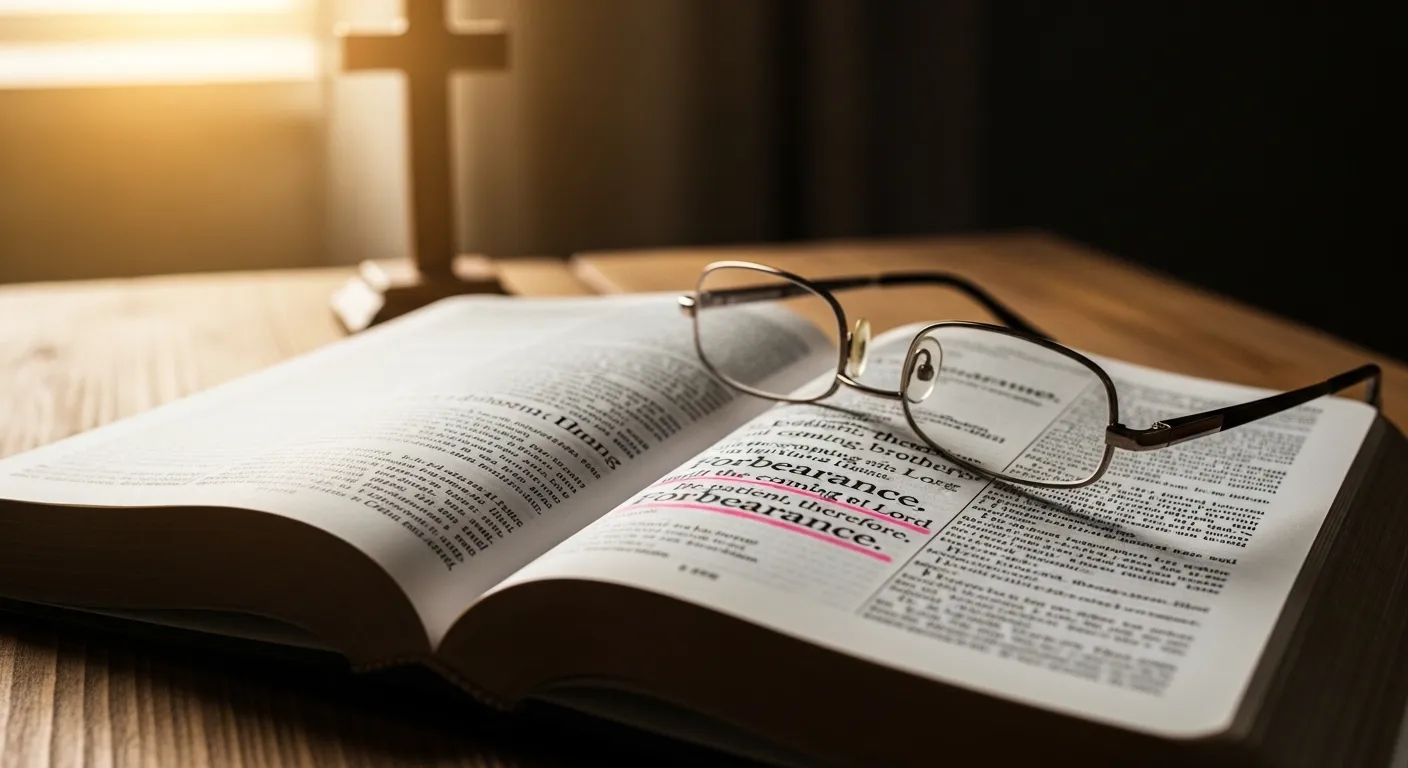Forbearance Bible Meaning