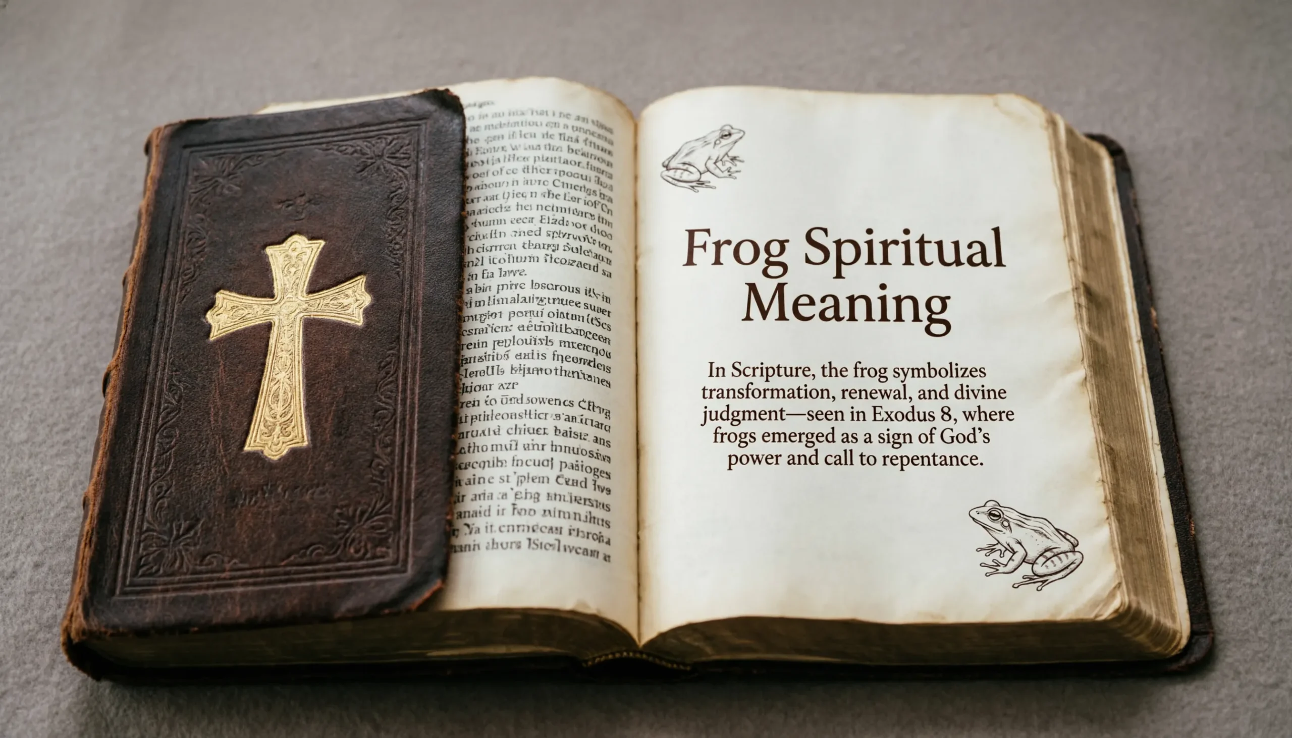 Frog Spiritual Meaning Bible