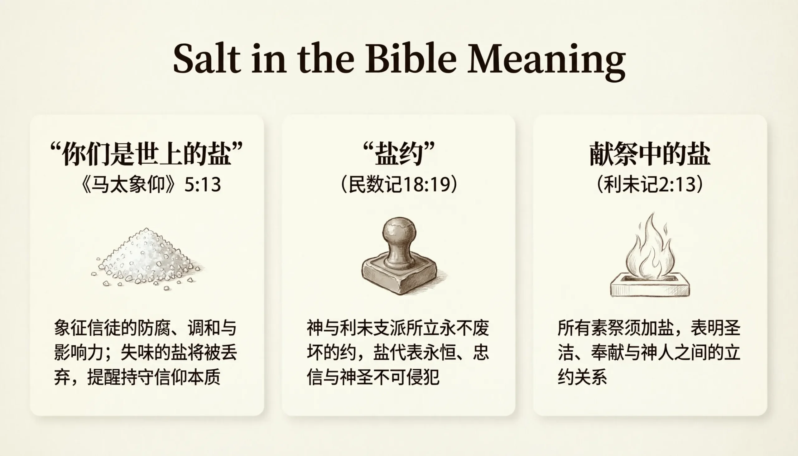Salt in the Bible Meaning
