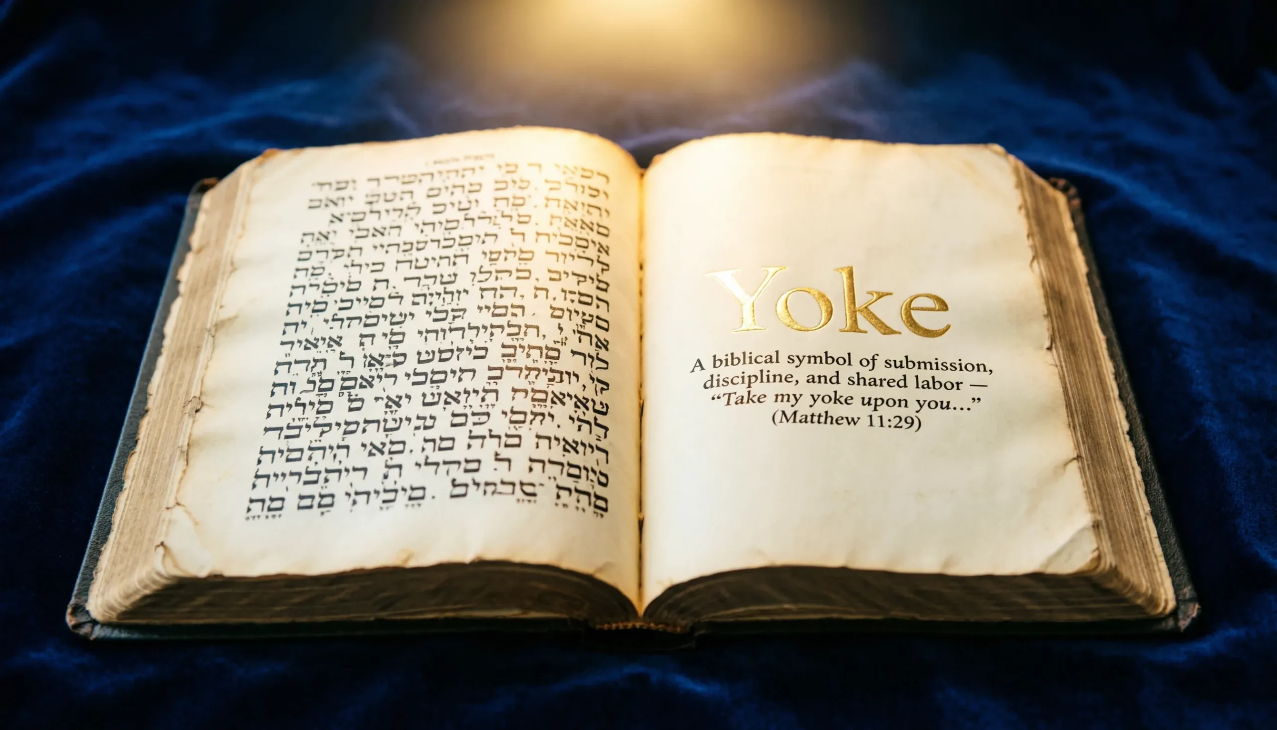 Yoke in Bible Meaning