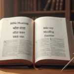 Bible Meaning in Hindi