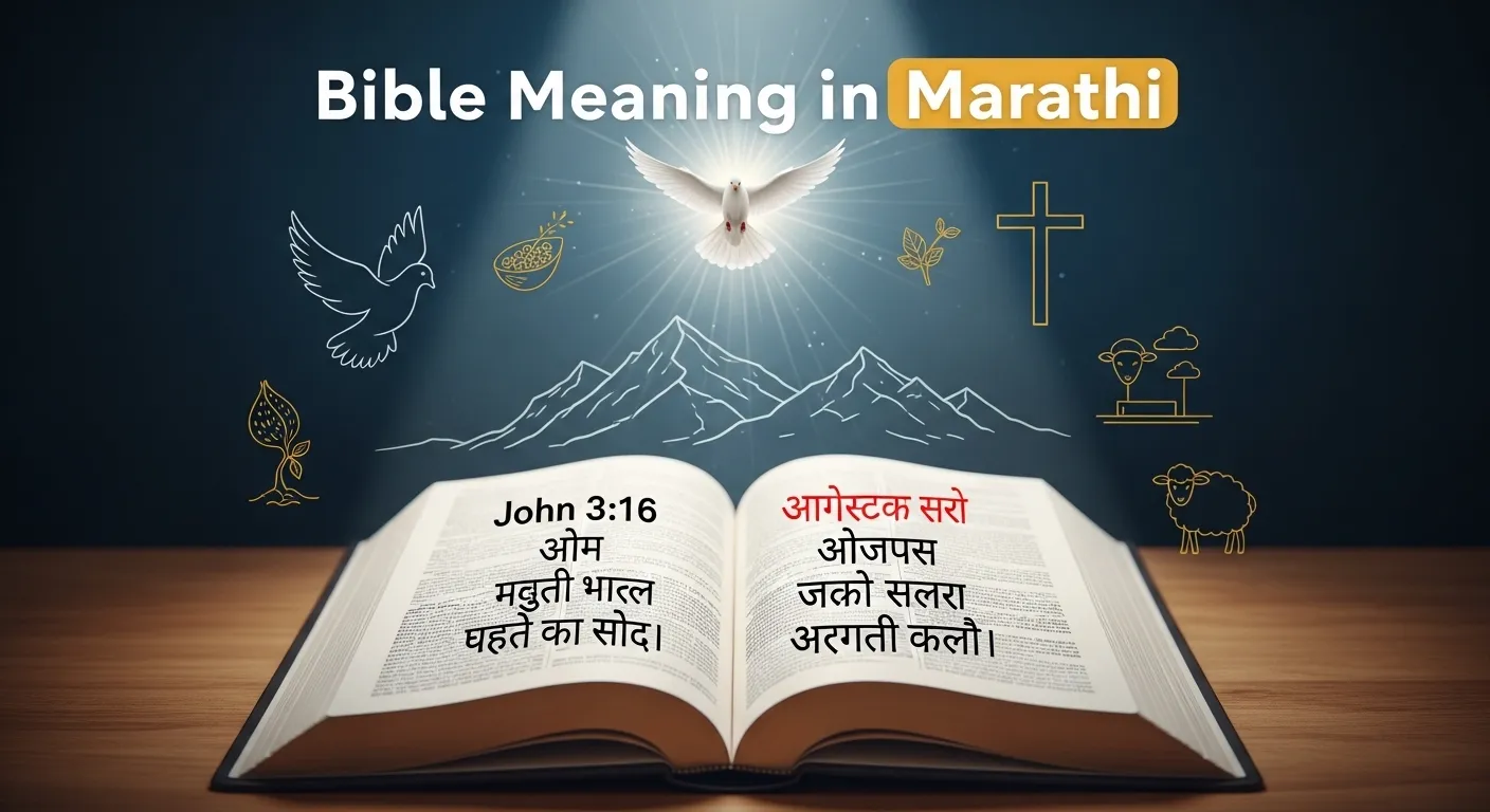 Bible Meaning in Marathi