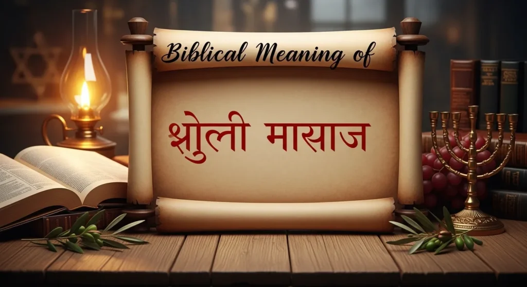 Biblical Meaning of [Bible Meaning in Marathi]
