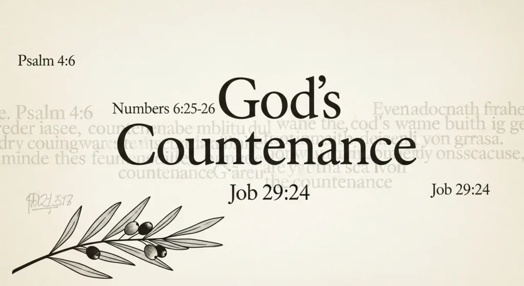 Biblical Meaning of Countenance