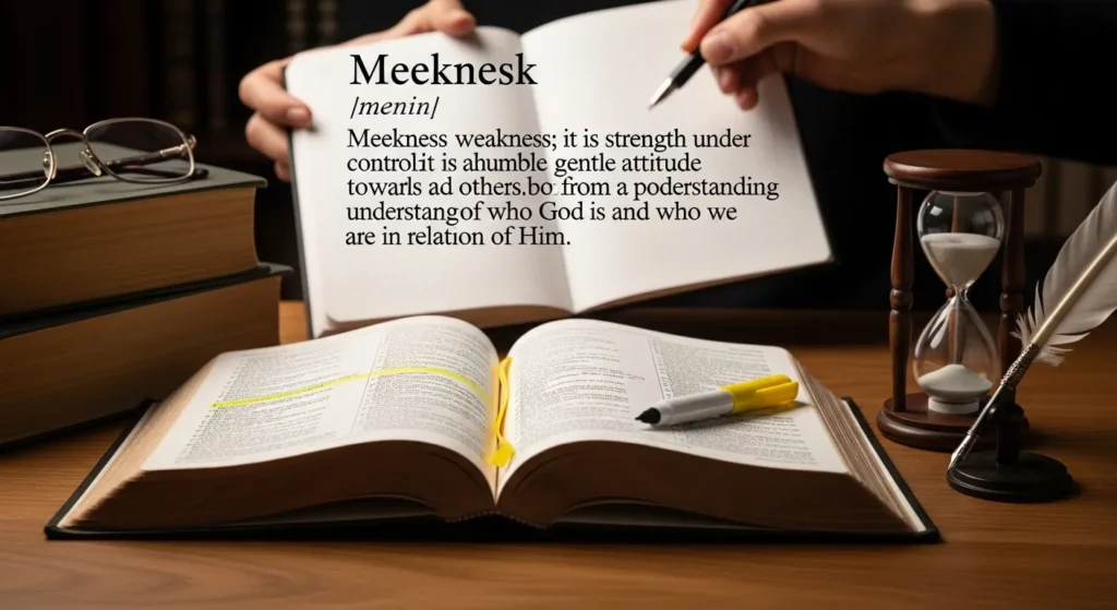 Biblical Meaning of Meek Bible Meaning