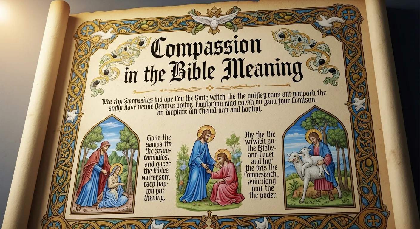 Compassion in the Bible Meaning