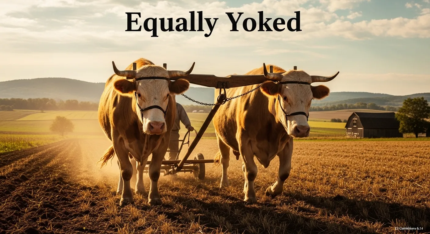 Equally Yoked Bible Meaning